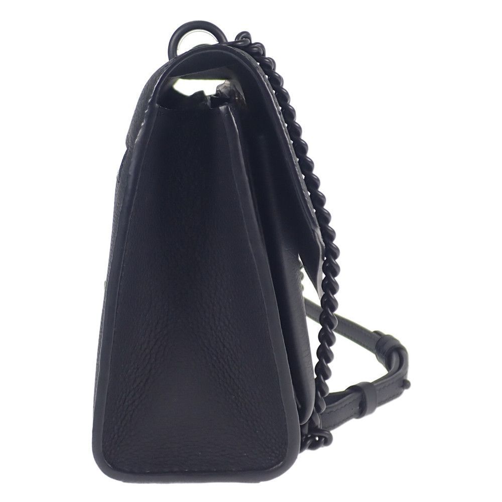 Louis Vuitton My LockMe BB Monochrome Shoulder Bag Calfskin Black - Picture 3 of 8